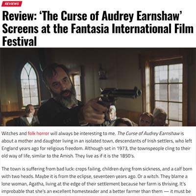 Review: ‘The Curse of Audrey Earnshaw’ Screens at the Fantasia International Film Festival